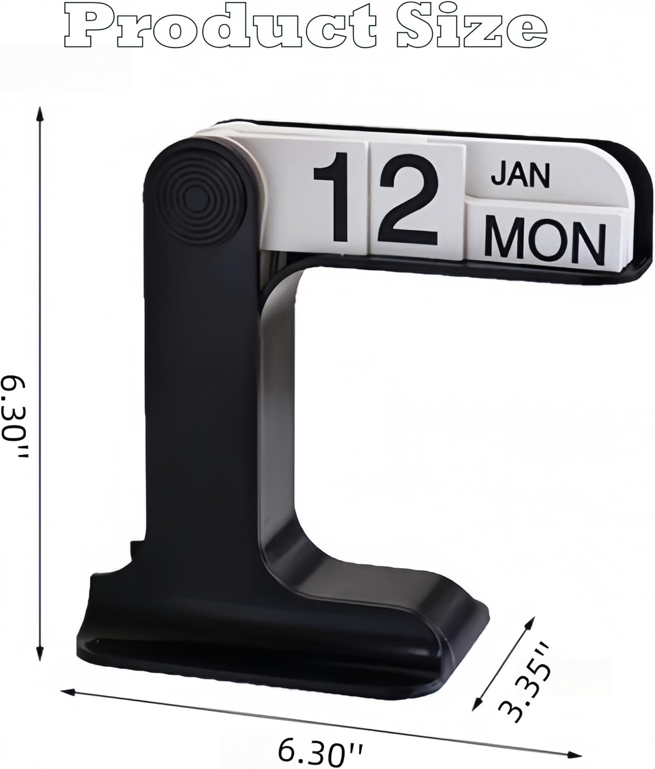 Flip Perpetual Calendar, Desk Calendar 2024-2025 For Daily Office Home Decor Desk Ornament Desk Accessories Home Office Decor Monthly Weekly Daily Desktop Perpetual Calendar (Green)