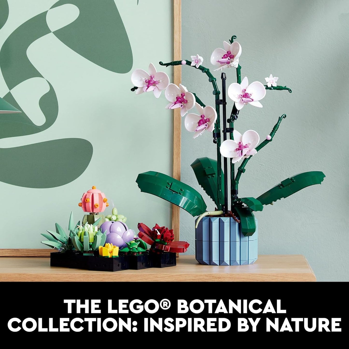 LEGO Botanicals Succulents - Artificial Indoor Plant Building Set for Home, Kitchen, Desk Decor Adults Ages 18+ - Gift for Graduation - 10309