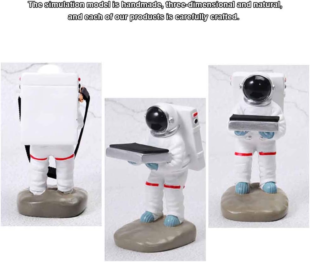 Just E Joy Watch Display Stand Old Housekeeper/Astronaut Resin Figurine Model Watch Holder Decoration Storage Rack for Jewelry Watch Bracelet Necklace Home Office Store