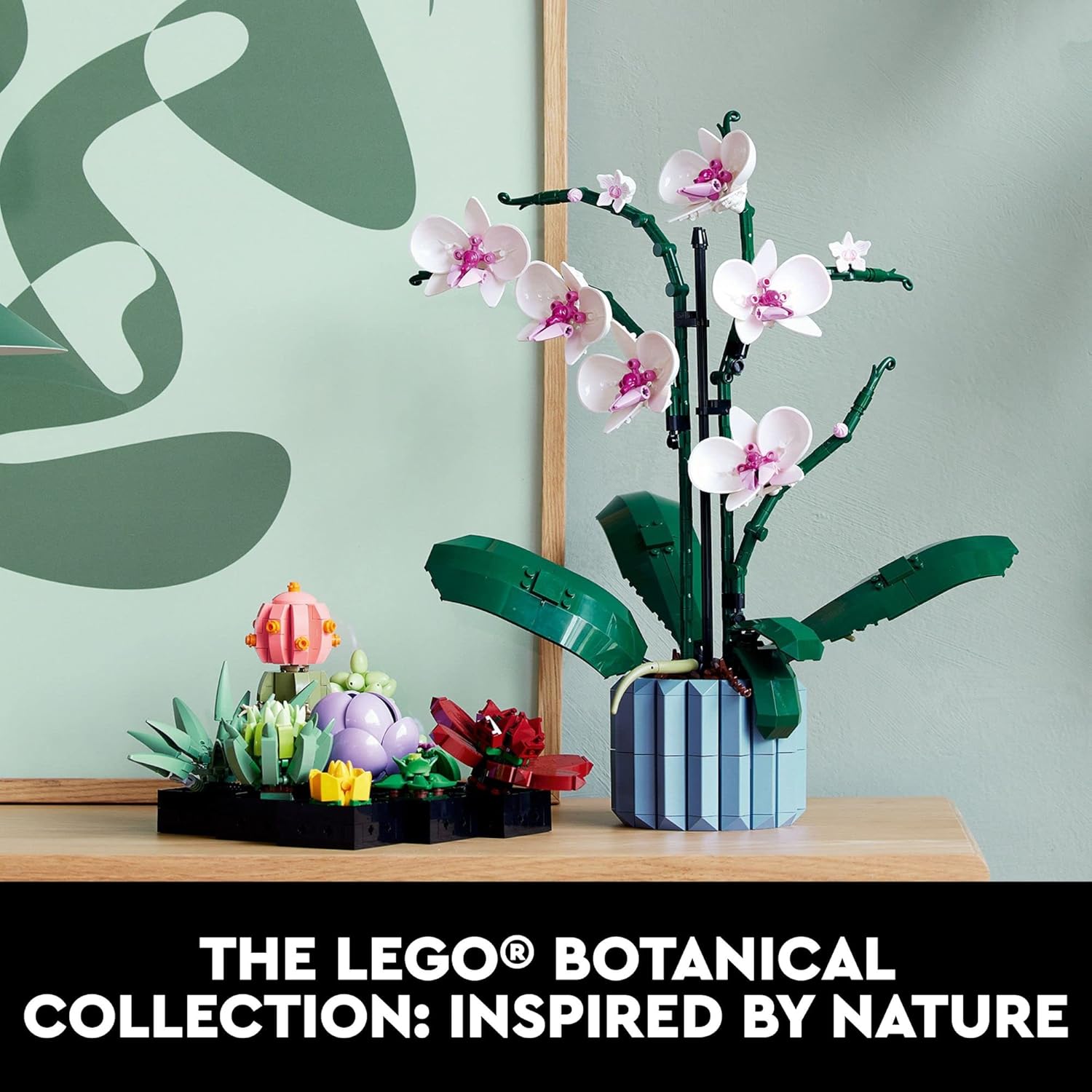 LEGO Botanicals Succulents - Artificial Indoor Plant Building Set for Home, Kitchen, Desk Decor Adults Ages 18+ - Gift for Graduation - 10309